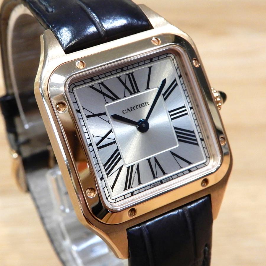 Cartier（カルティエ） 【美品】カルティエ サントスデュモンSM K18PG