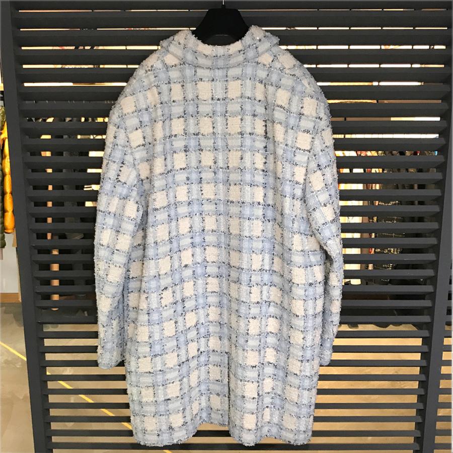 CHANEL 【新品未使用】シャネル ココマーク ツイード ジャケット