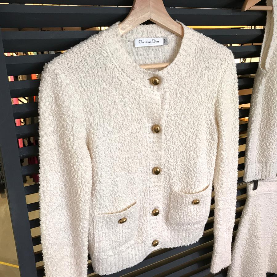 新品同様 ディオール 現行 ツインセット アンサンブル セットアップ 34 XS Christian Dior（クリスチャン・ディオール） 【新品同様】ディオール