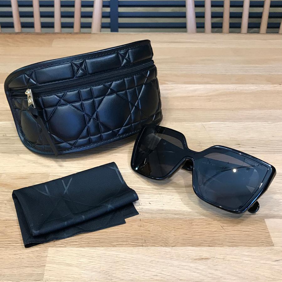 Christian Dior 【超美品】ディオール カナージュ サングラス ブラック  