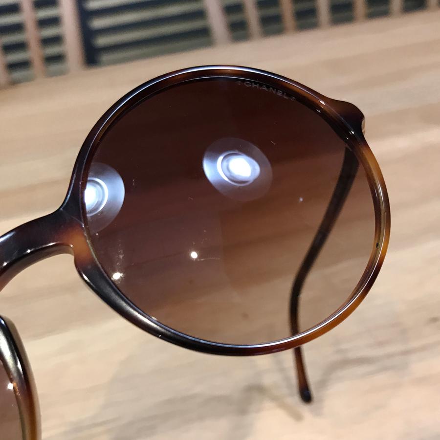 シャネル　べっ甲サングラス CHANEL（シャネル） 【新品同様】シャネル ラウンドシェイプ