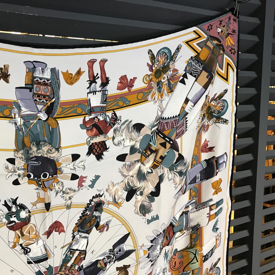 HERMES（エルメス） 【新品同様】エルメス カレウォッシュ 90 カチナ