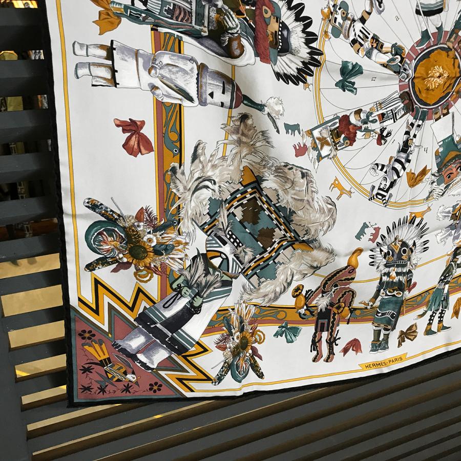 HERMES（エルメス） 【新品同様】エルメス カレウォッシュ 90 カチナ
