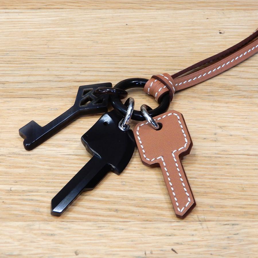 超美品】エルメス 24AW シングルピアス クレH バッファローホーン