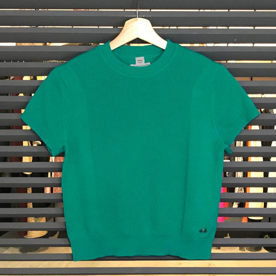HERMES（エルメス） 【超美品】エルメス 半袖ニット セーター カシミヤ
