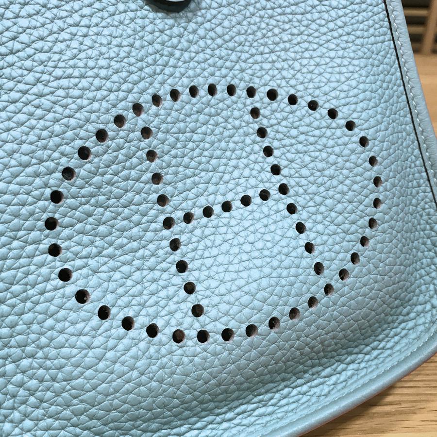 【Pristine Condition】HERMES エルメス/エブリンTPM/トリヨンクレマンス/ブルーアンクル/B刻印*******/SAランク/18【中古】 HERMES（エルメス） 【超美品】エルメス エブリンTPM ミニ 16 トリヨン