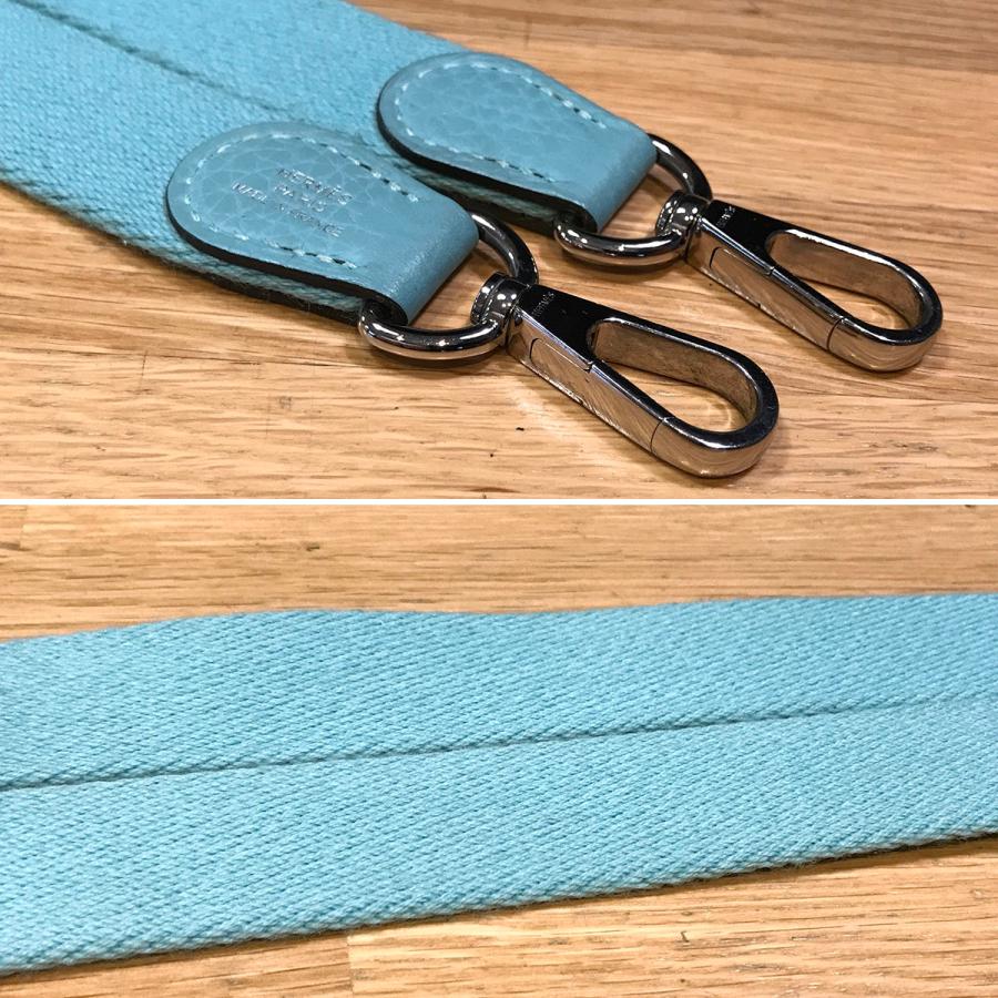 HERMES エルメス エブリンTPM 　ショルダーバッグ 　トリヨンクレマンス 　ブルーオラージュ　Blue　orage（シルバー金具） レディース【中古】【送料無料】 HERMES エルメス エブリンTPM ショルダーバッグ トリヨンクレマンス