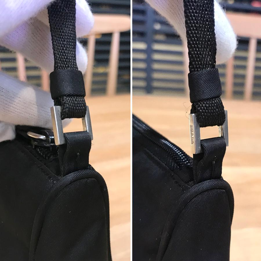 PRADA（プラダ） 【超美品】 アクセサリーポーチ ナイロン ブラック