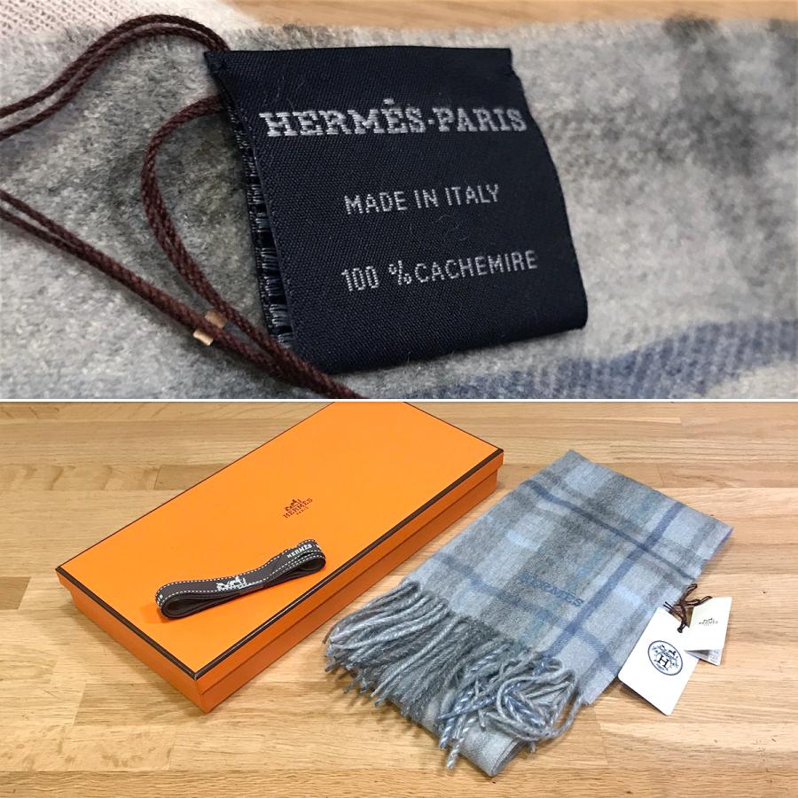 HERMES（エルメス） 【新品未使用】エルメス カシミヤマフラー 