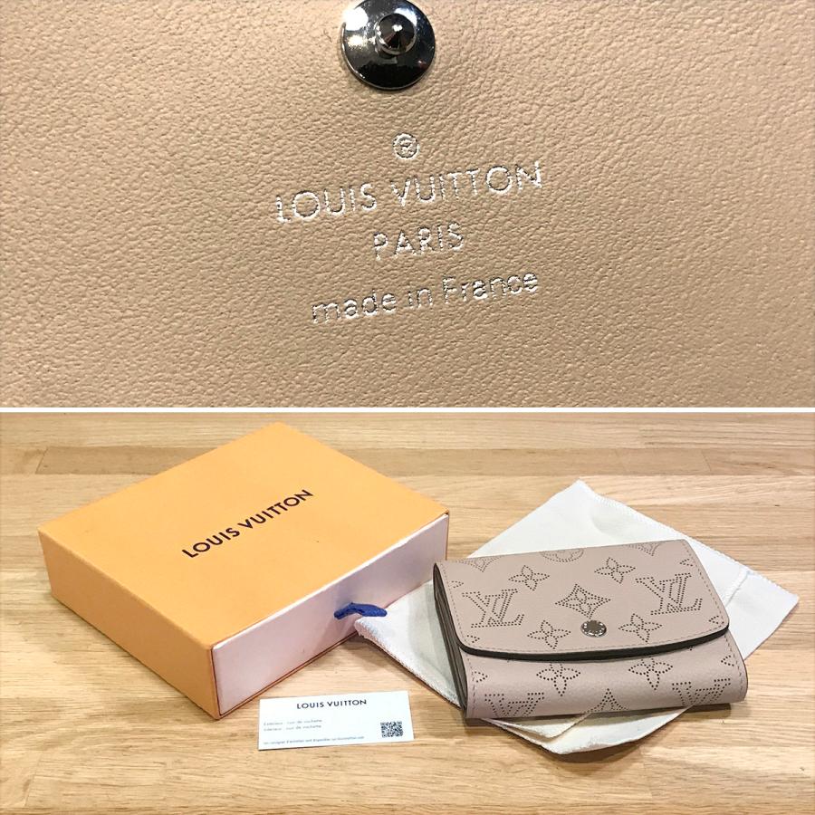 【未使用品 限定色】ルイヴィトン マヒナ コンパクト 二つ折り財布 鑑定画像有り LOUIS VUITTON（ルイ・ヴィトン） 二つ折り財布 レディース マヒナ