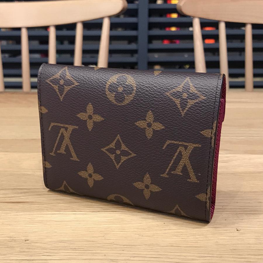 ルイヴィトン ポルトフォイユヴィクトリーヌ フューシャ LOUIS VUITTON（ルイ・ヴィトン） 【超美品】ルイヴィトン モノグラム