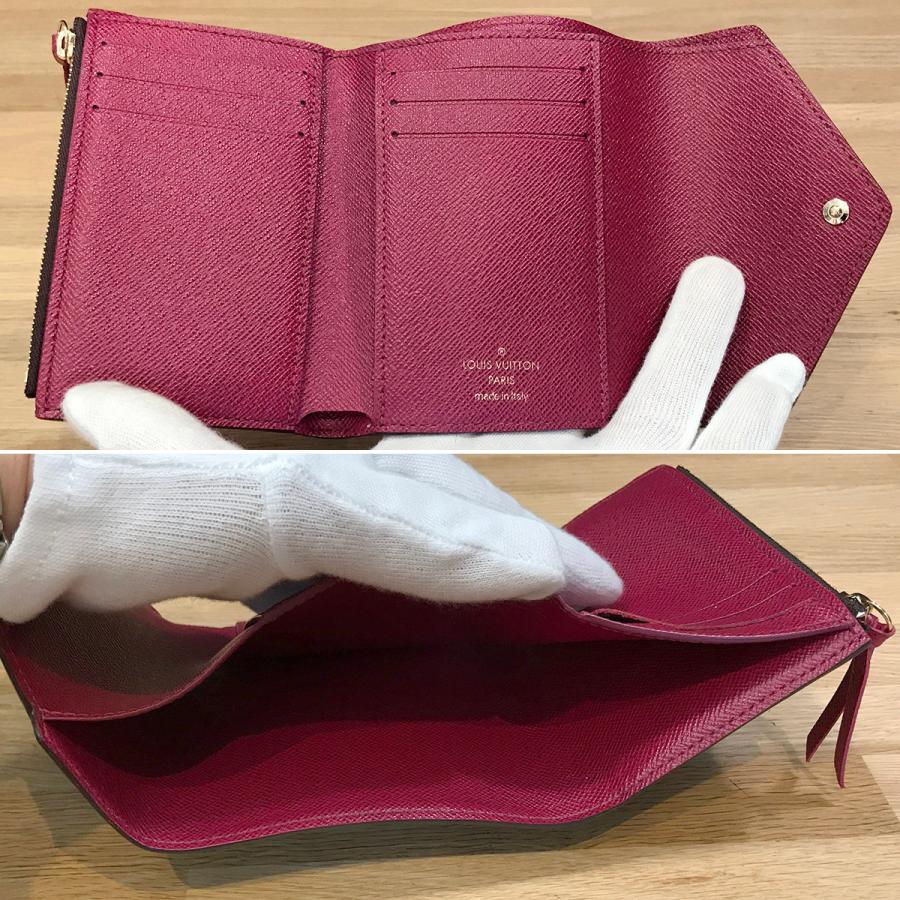 ルイヴィトン ポルトフォイユヴィクトリーヌ フューシャ LOUIS VUITTON（ルイ・ヴィトン） 【超美品】ルイヴィトン モノグラム