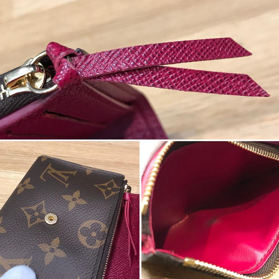 ルイヴィトン ポルトフォイユヴィクトリーヌ フューシャ LOUIS VUITTON（ルイ・ヴィトン） 【超美品】ルイヴィトン モノグラム