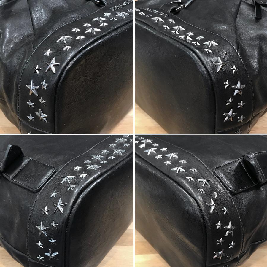 JIMMY CHOO FITZROY リュック バックパック スタッズ ブラック JIMMY CHOO（ジミーチュウ） 【超美品】ジミーチュウ スタースタッズ
