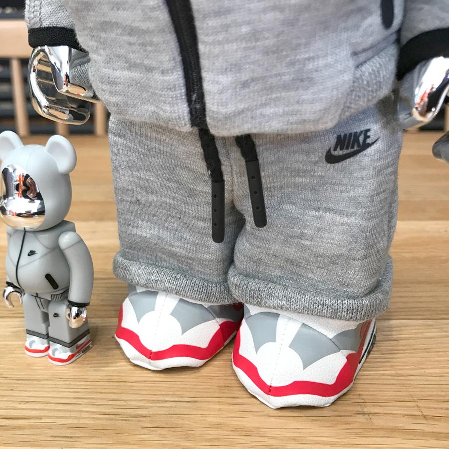 BE@RBRICK 【新品未使用】ベアブリック ナイキ コラボ テックフリース