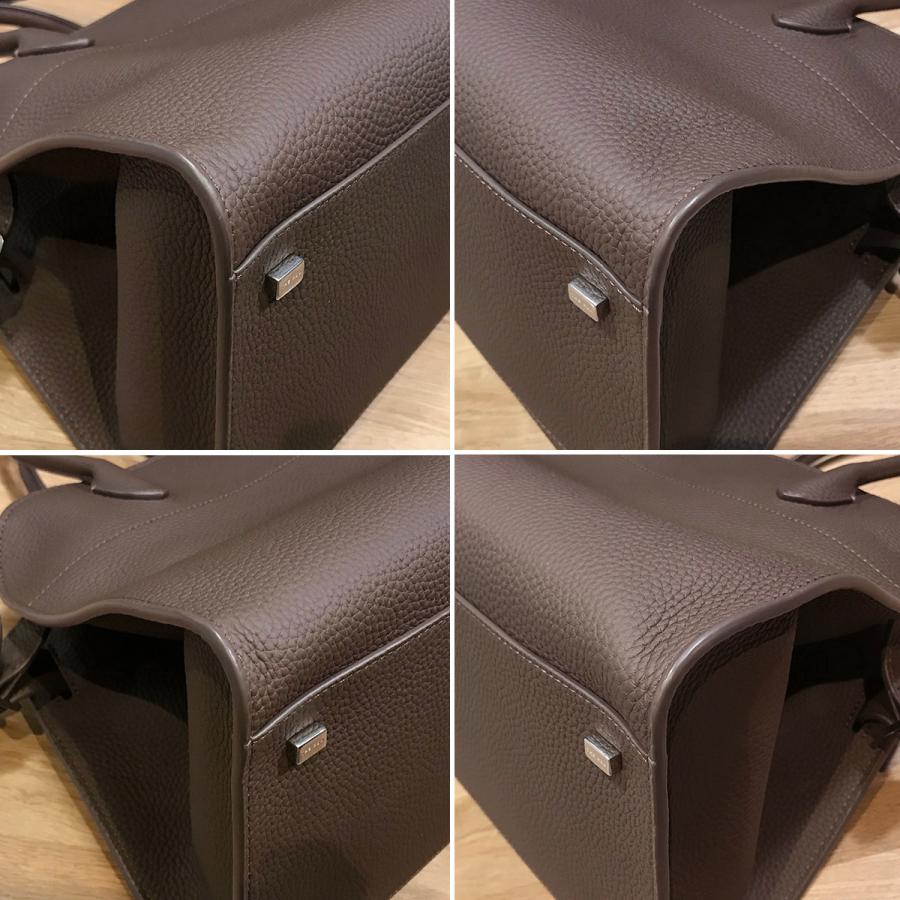 【新品未使用】ザロウ ソフトマルゴー12 レザー ダークオリーブ W1586L133 Soft Margaux 12 ハンドバッグ 15201の画像