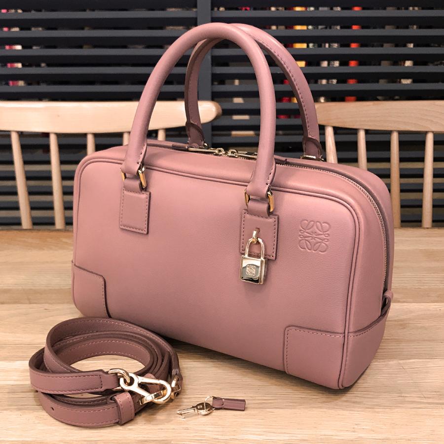 LOEWE（ロエベ） 【新品同様】ロエベ アマソナ23 ナパカーフ ダーク