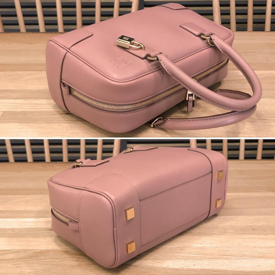 新品同様 ロエベ アマソナ23 ナパカーフ ダークブラッシュ コーラルピンク LOEWE（ロエベ） 【新品同様】ロエベ アマソナ23 ナパカーフ ダーク