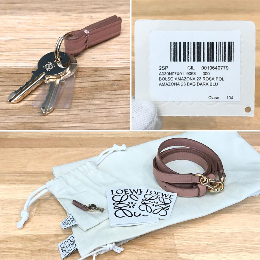 新品同様 ロエベ アマソナ23 ナパカーフ ダークブラッシュ コーラルピンク LOEWE（ロエベ） 【新品同様】ロエベ アマソナ23 ナパカーフ ダーク