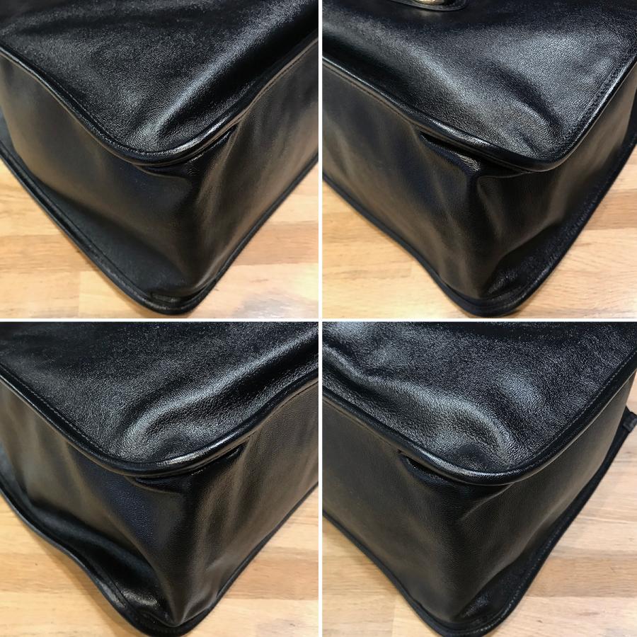美品　GUCCI グッチ　ホースビット　レザートート　ブラック　黒 GUCCI（グッチ） 【超美品】グッチ ホースビット トートバッグ レザー