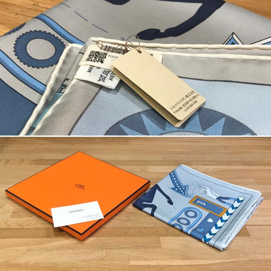 HERMES（エルメス） 【未使用】エルメス カレ90 TEA FOR TWO ティー