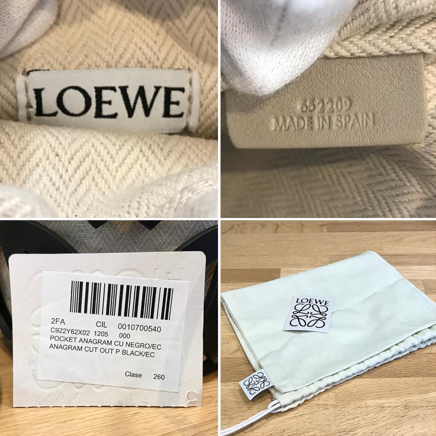 LOEWE（ロエベ） 【新品同様】ロエベ アナグラム カットアウト