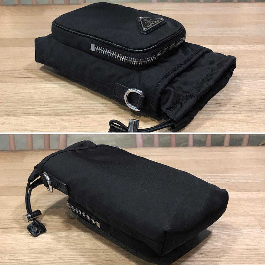 PRADA（プラダ） 【新品未使用】プラダ リナイロン スマホショルダー