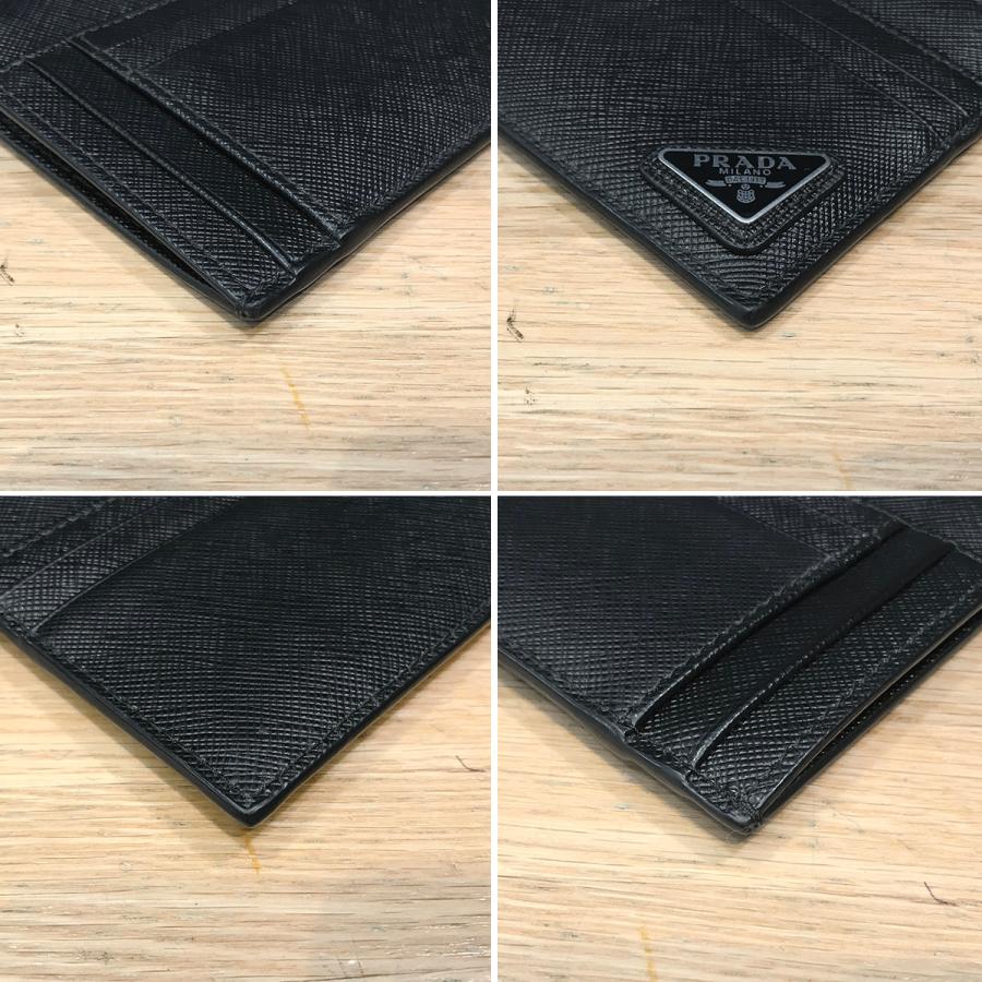 PRADA（プラダ） 【超美品】プラダ サフィアーノ トライアングル