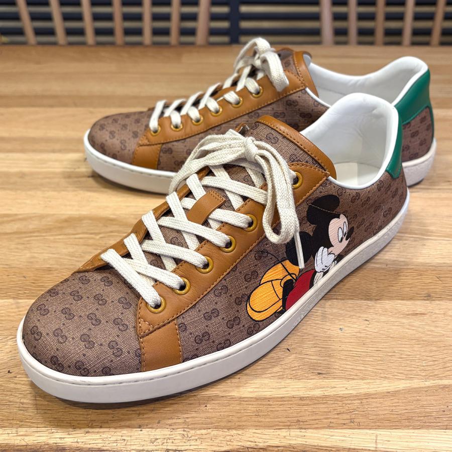 GUCCI（グッチ） 【美品】グッチ GG柄 ディズニーコラボ ミッキー