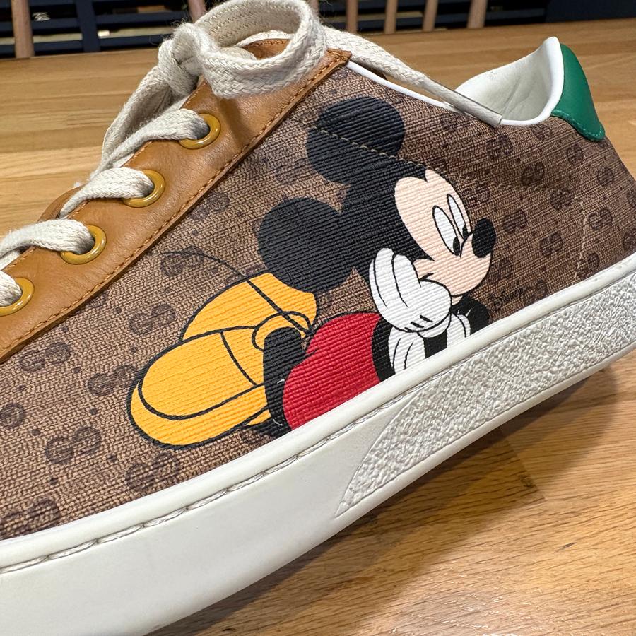 GUCCI（グッチ） 【美品】グッチ GG柄 ディズニーコラボ ミッキー