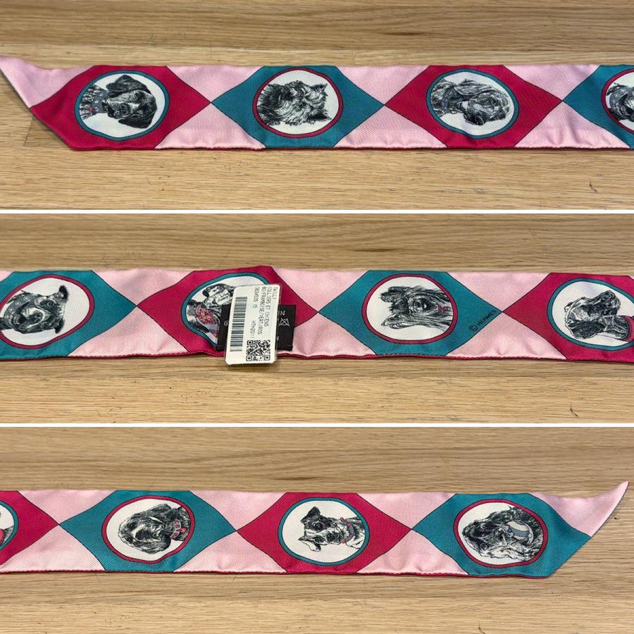 HERMES（エルメス） 【新品未使用】エルメス ツイリー 首輪と犬