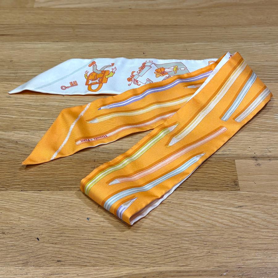HERMES（エルメス） 【新品同様】エルメス ツイリー さあ色鉛筆をだし