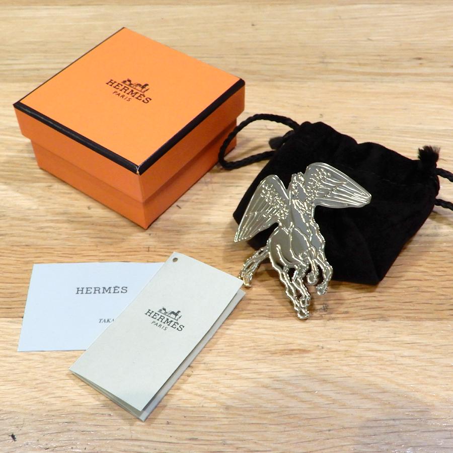 HERMES（エルメス） 【新品同様】エルメス スカーフリング ペガサス