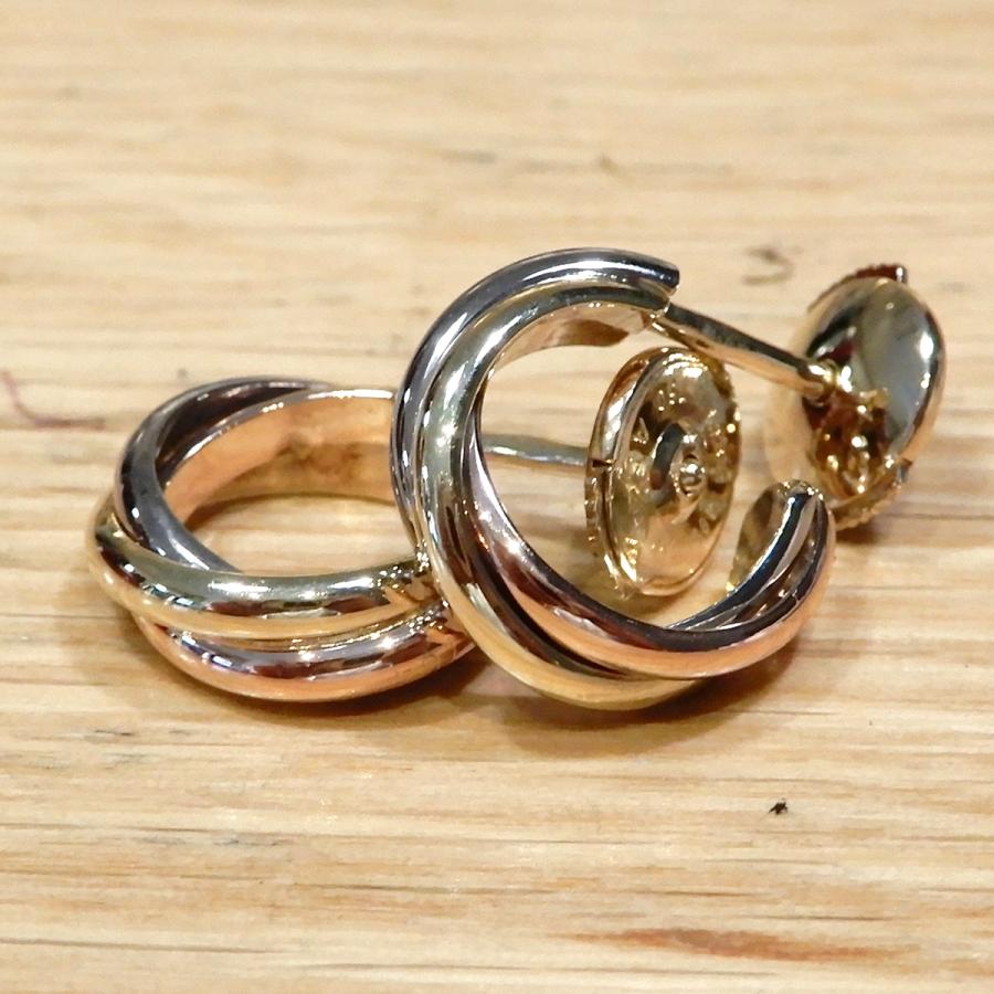 Cartier（カルティエ） 【新品同様】カルティエ トリニティ ピアス
