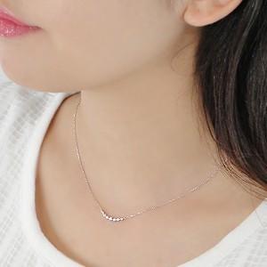 ダイヤモンド ペンダントネックレス 0.20ct H-SIクラス K18 WG / YG PG 