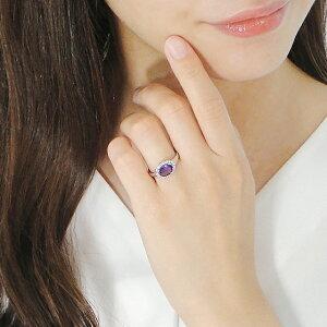 Pt900 アメジストのクラシカルなデザインリング Pt900 アメジストのクラシカルなデザインリング