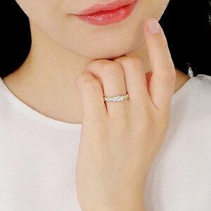 K18 YG / WG PG ダイヤモンド エタニティ リング【0.30ct】18金 指輪 