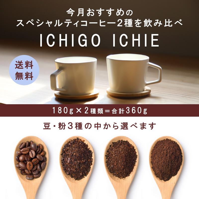 全国送料無料 珈琲鑑定士が選ぶ！スペシャルティコーヒー飲み比べ！〜Ichigo　Ichieセット | 