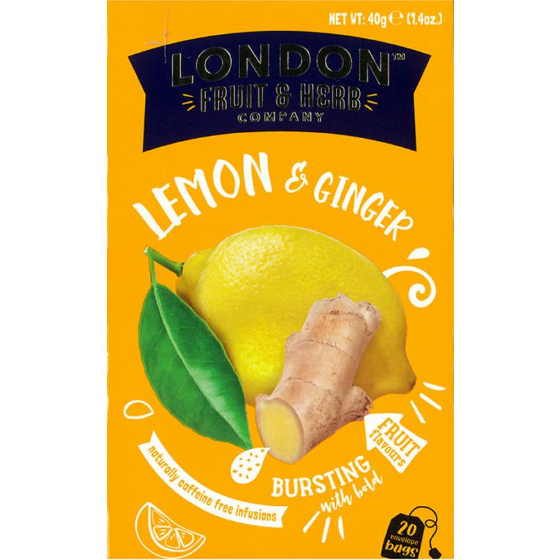 英国ハーブティー ロンドン・フルーツ＆ハーブティー レモン＆ジンジャー HB390コーヒー豆の心斎橋コーヒ院研究所 通販