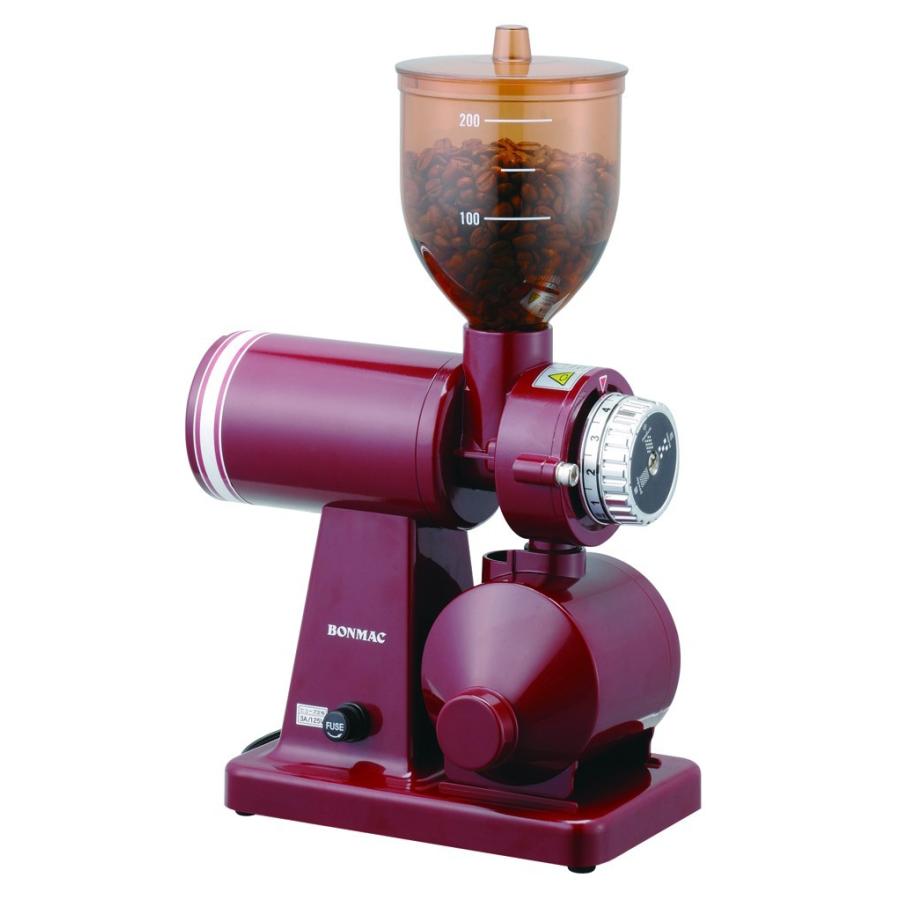ボンマック Bm 250n Rd 家庭用コーヒーミル コーヒーグラインダー レッド Bonmac 38 Coffee Shop Note 通販 Yahoo ショッピング