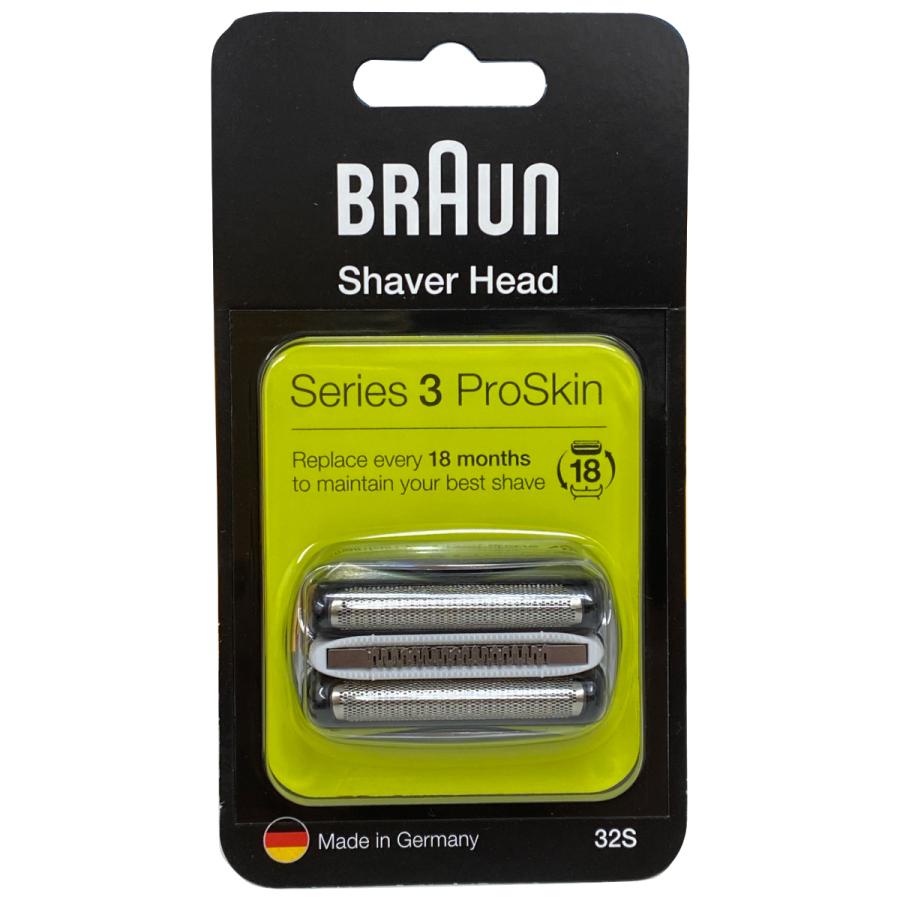 BRAUN（ブラウン） 替刃 32S純正品 シリーズ3 ウォーターフレックス