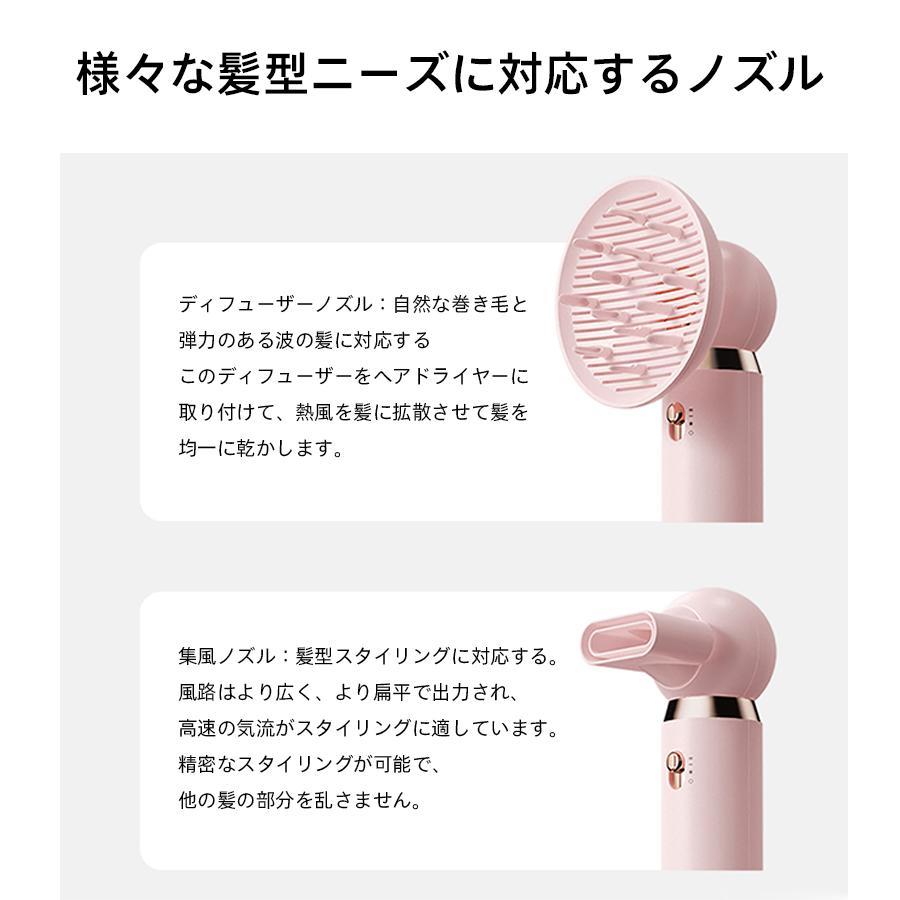 ドライヤー ヘアドライヤー マイナスイオン 大風量 速乾 温度調節