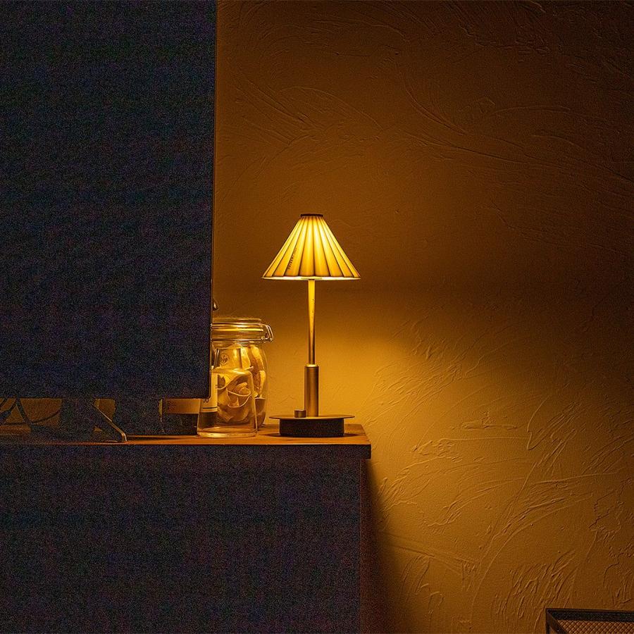 ORIGAMI DRIPPER LAMP PORTABLE 充電式LEDポータブルランプ　＜コッパー・銅色タイプ＞｜coffeestand-switch｜05