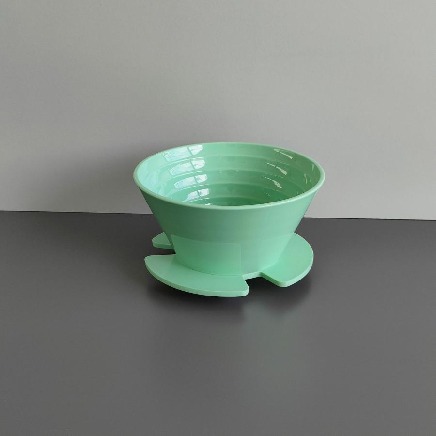 april（エイプリル） Plastic Brewer Ver.2（プラスチック ブリュワー）グリーン kalitaウェーブフィルター10枚