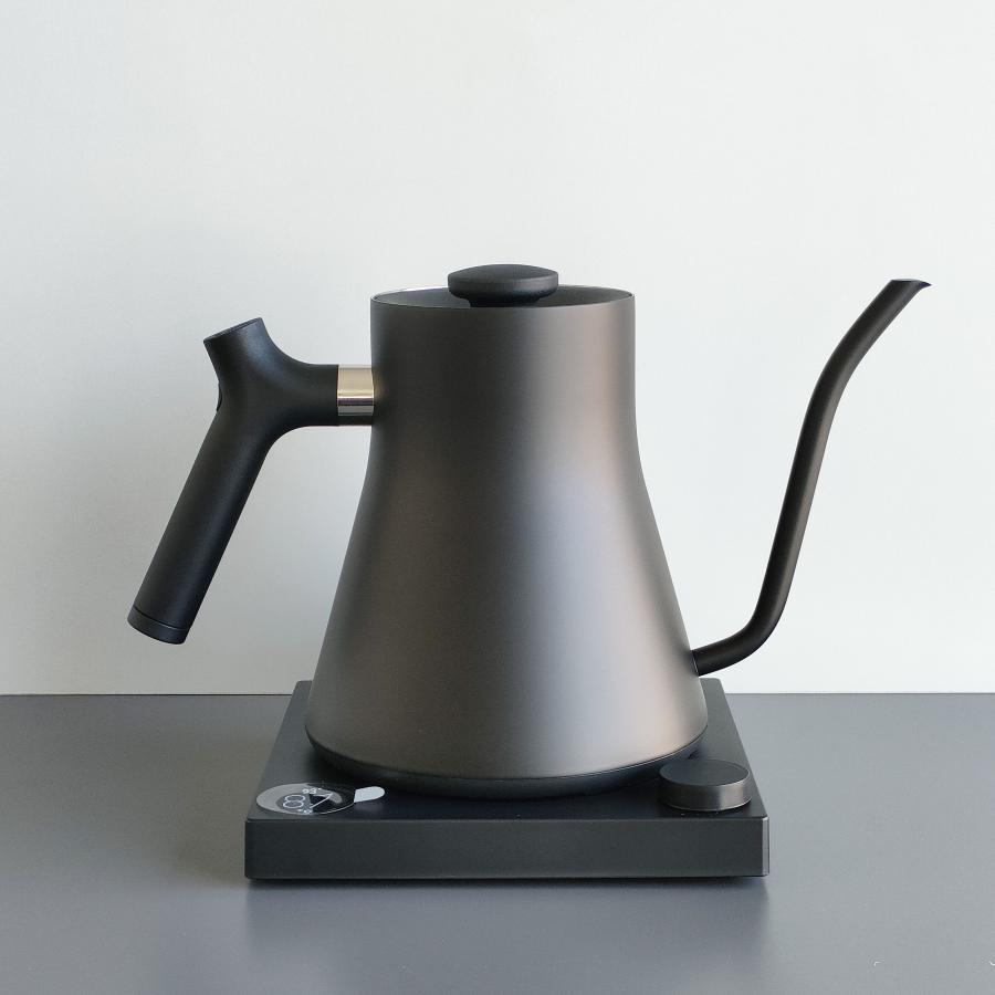 FELLOW Stagg EKG Black 温度計付き電気ケトル 900ml(0.9L) 日本正規 