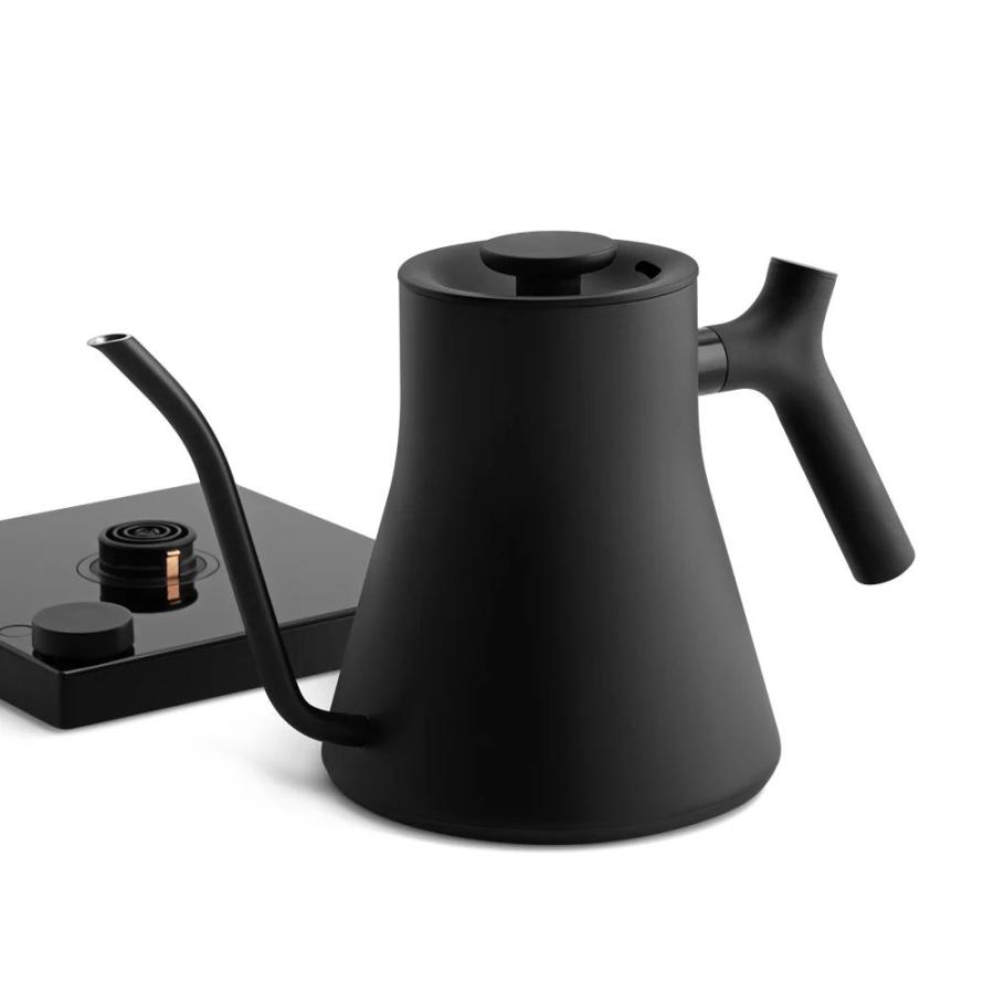 FELLOW Stagg EKG Black 温度計付き電気ケトル 900ml(0.9L) 日本正規 