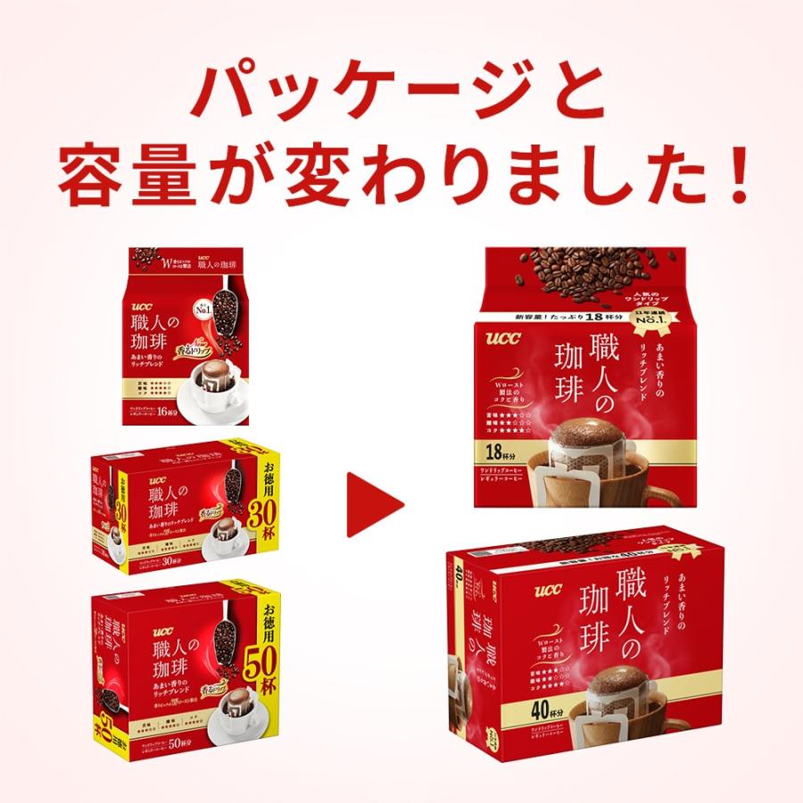 UCC 職人の珈琲 ワンドリップコーヒー あまい香りのリッチ UCC 職人の珈琲 ワンドリップコーヒー あまい香りのリッチ