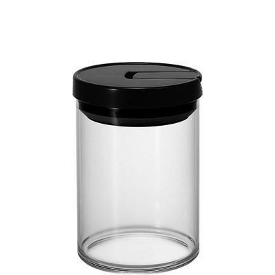 珈琲 キャニスター 200ｇ ハリオ 密封容器 耐熱ガラス MCN-200B | 保存ビン 保存容器｜coffeeyabu