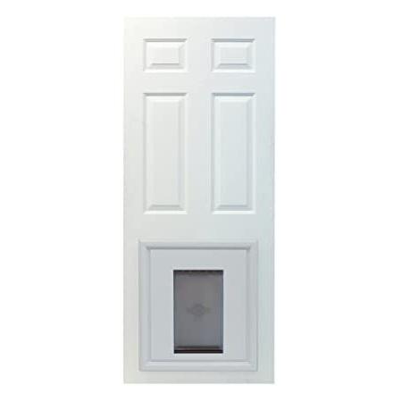 PetSafe Single Panel Replacement Pet Door Insert with Paintable Frame Speci好評販売中 その他犬用品