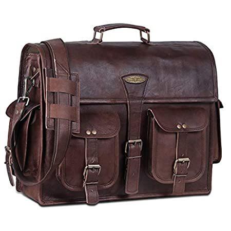 2022人気新作 World Handmade Leather 好評販売中 Best Briefcase Mens Women 16 Men For Bags Messenger その他PCサプライ、アクセサリー